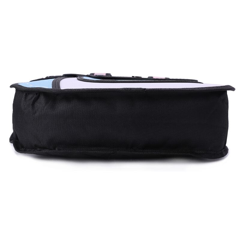 THINKTHENDO Backpacks 3D Jump Style 2D Drawing From Cartoon Paper Backpack Shoulder Bag Comic Bookbag Bags for