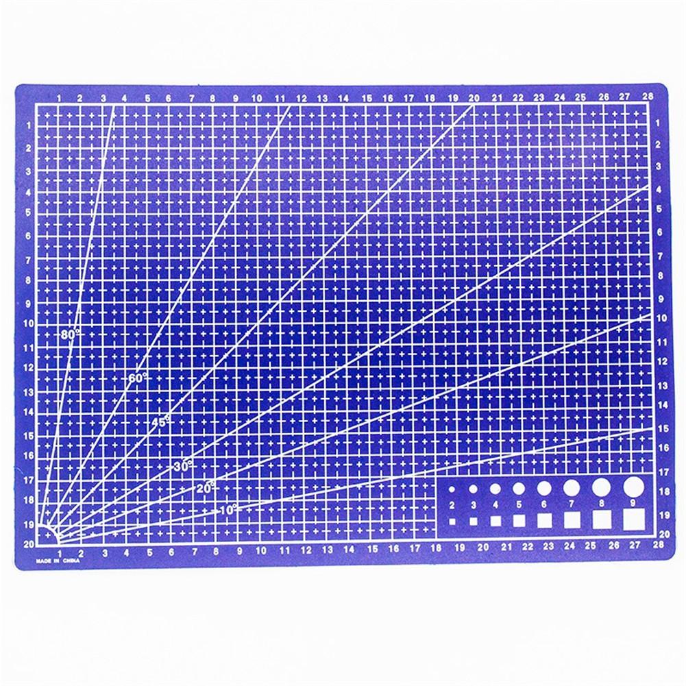 1 PCS A4 Grid Lines Cutting Mat Craft Card Fabric Leather Paper Board Handmade Diy Accessory Cutting Plate