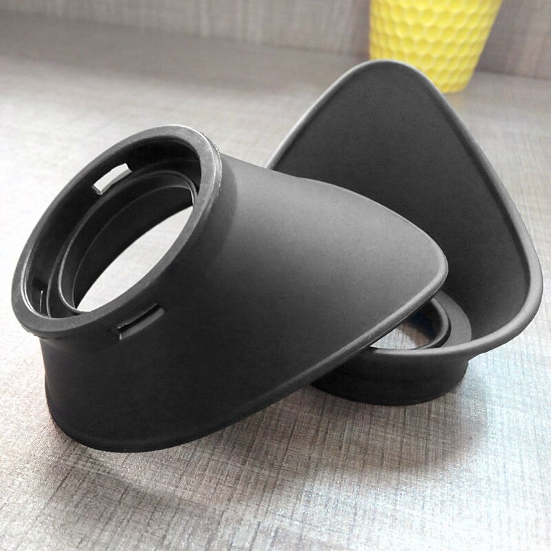 Large Size 2PCS Black Rubber Eyepiece Eye Guards for Metallurgic & Stereo & Biological Microscope and Telescope Eye Cups 34-36mm