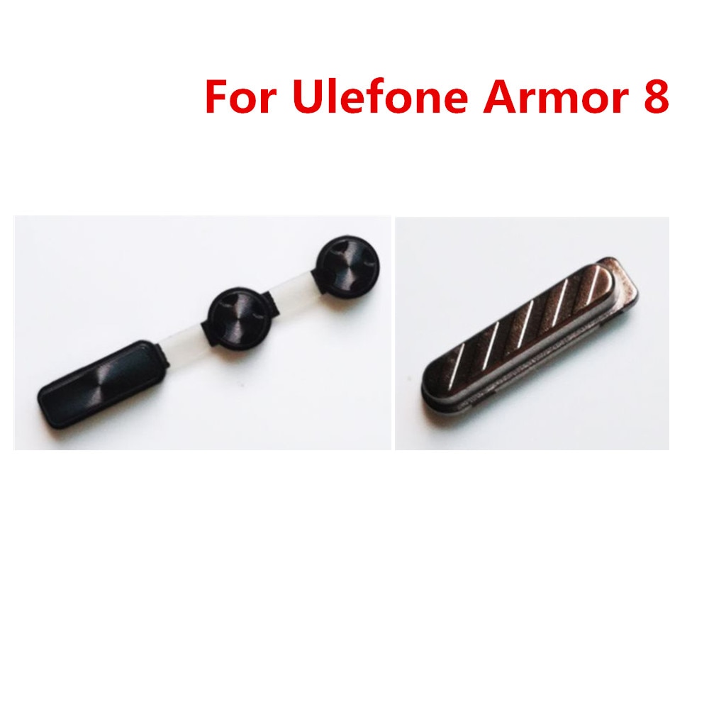 Originele Voor Ulefone Armor 8 Mobiele Telefoon Volume Up / Down Knop + Uit-toets Knop Contol Side Custom key Knoppen