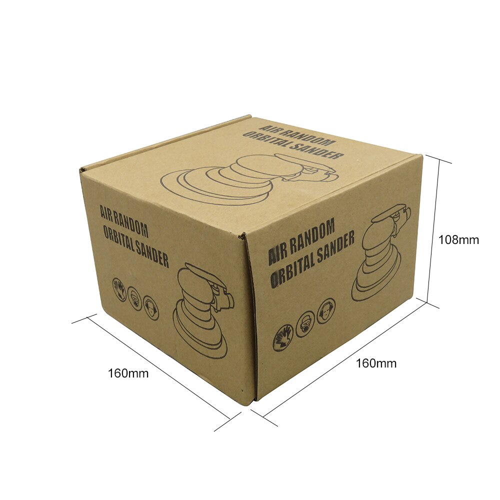 Pneumatische schuurmachine pneumatische polijstmachine luchtschuurmachine 5 '' lucht excentrische schuurmachine slijpmachine schuurmachine gereedschap polijstmachine