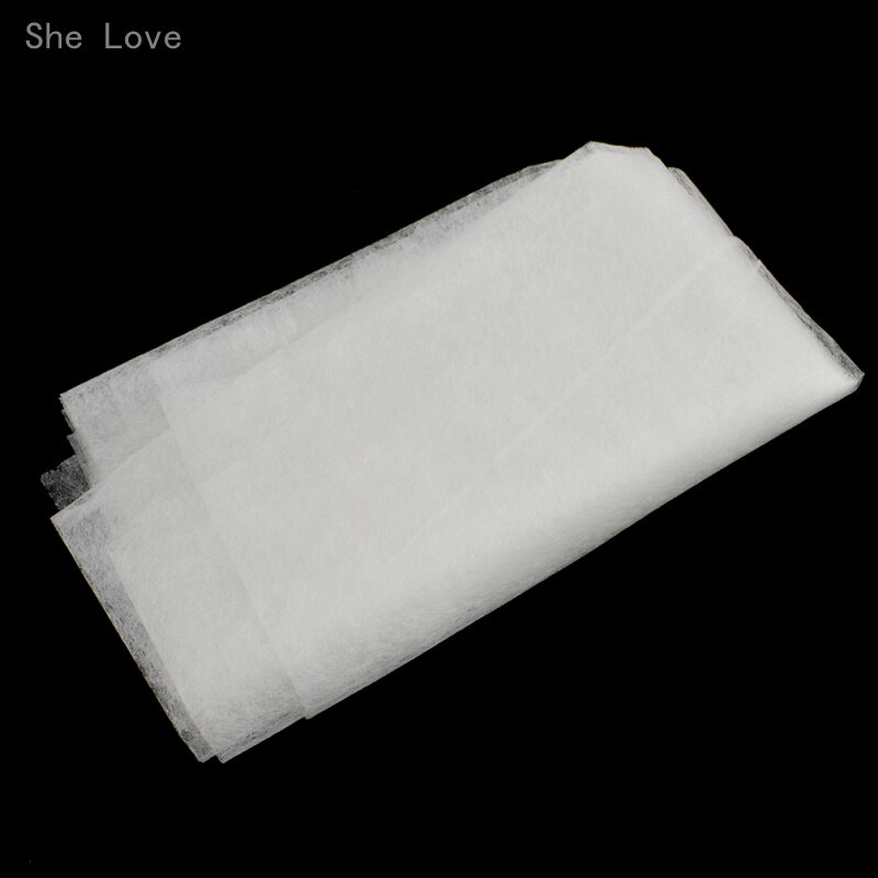 Chzimade-tela adhesiva de doble cara para costura, forro de retales de 100cm, para planchar, DIY: 23g