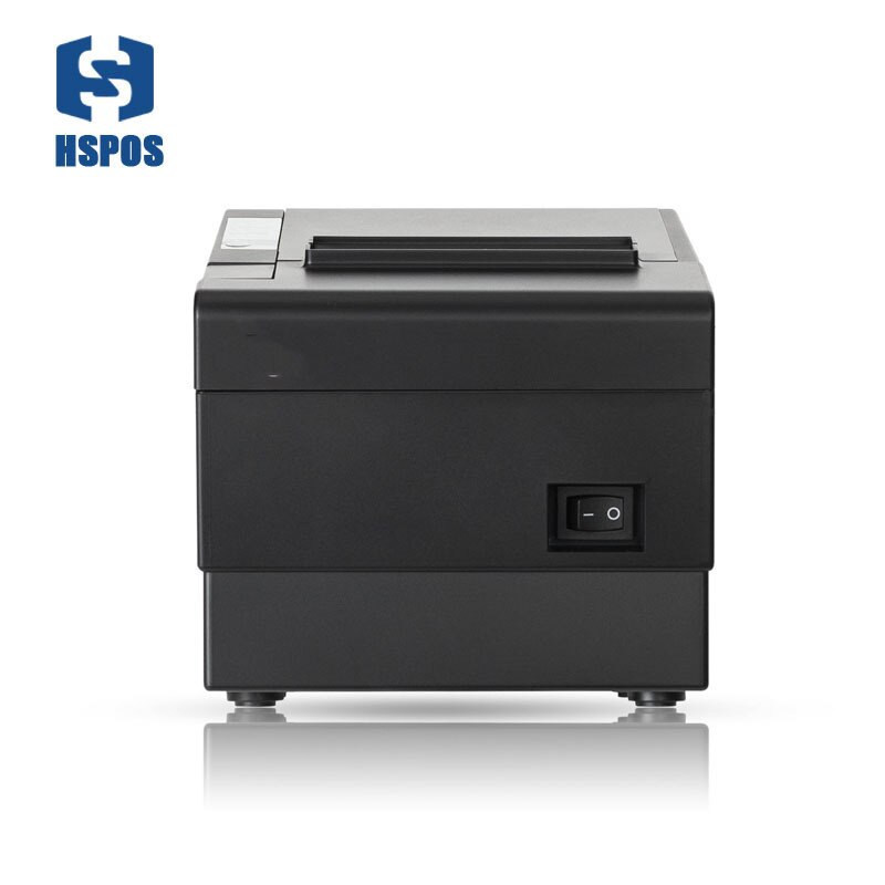 Hsprinter nice pos printer USB LAN port 80mm printer with cutter support 180mm/s printing speed HS-825UL