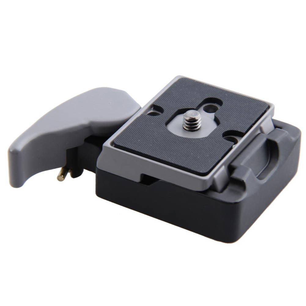 Black Camera 323 Quick Release Adapter With Manfrotto 200PL-14 Compat Plate KQS8