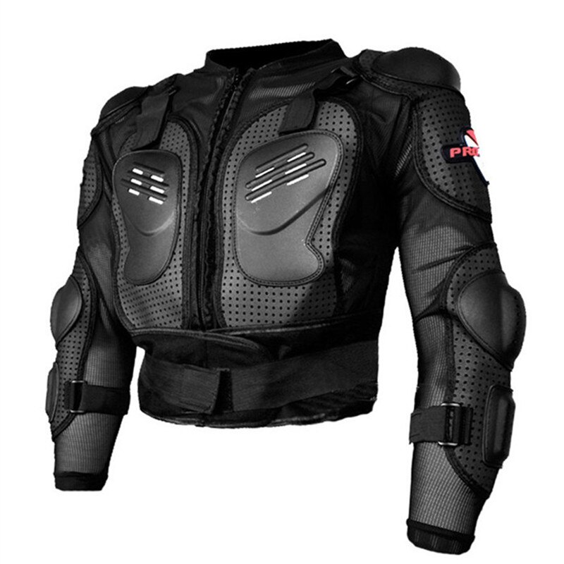 PRO-BIKER chaquetas con armadura de cuerpo completo para mujer, motocross, equipo de protección, chaqueta de tortuga transpirable: L
