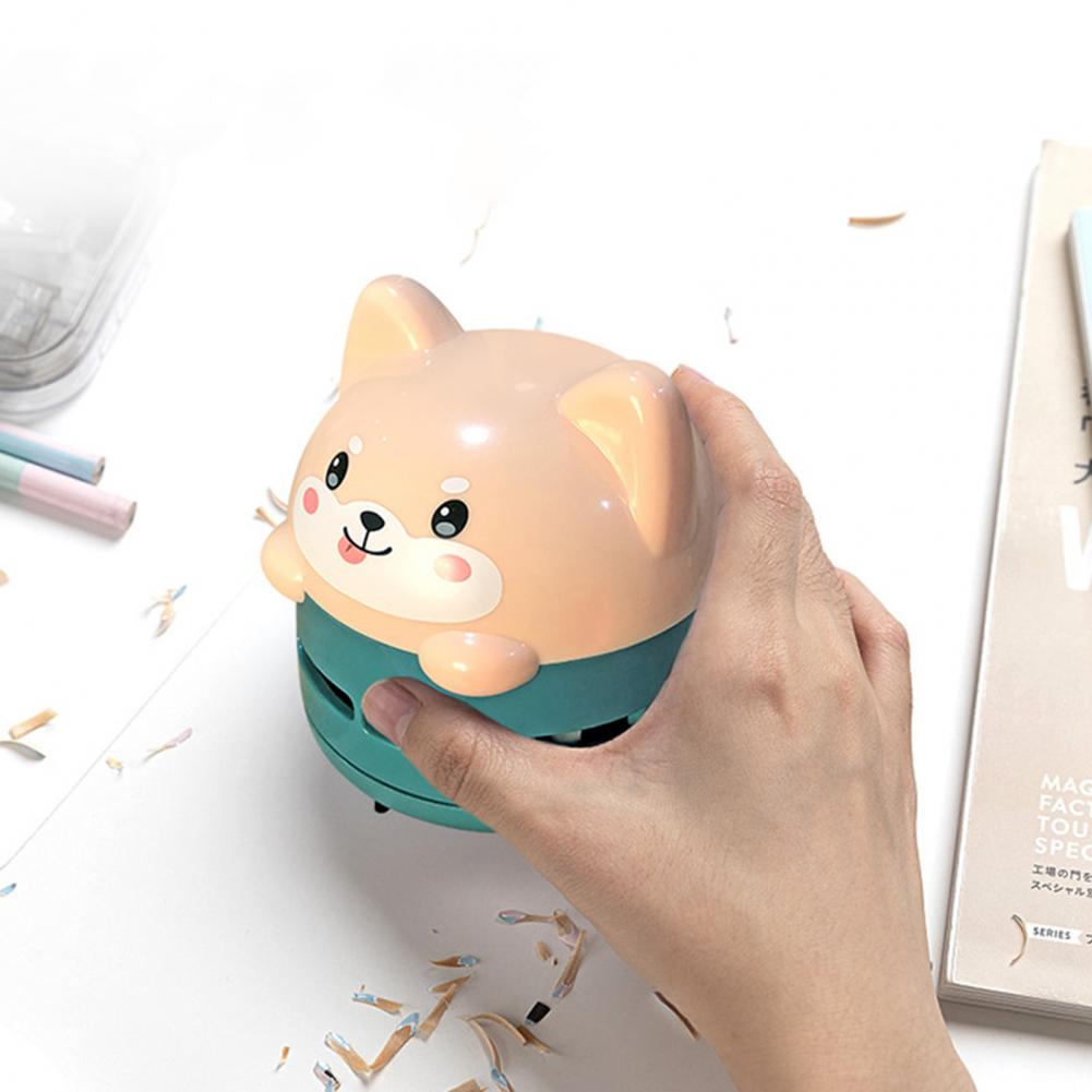 Multifunctionele Mini Cartoon Dier Patroon Oplaadbare Draadloze Stofzuiger Dust Remover Toetsenbord Schoonmaken Voor Home Office