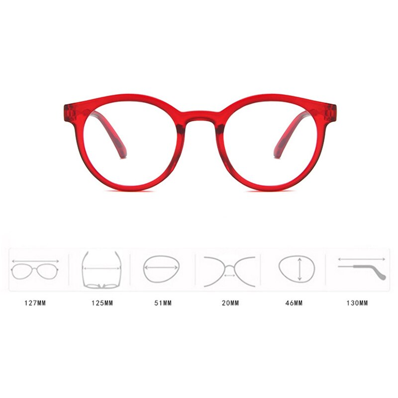 Retro Anti-blue Light Glasses Frame Children's Glasses Round Glasses For Kids Student Eyeglasses Child Goggle Cute Pink