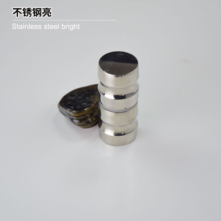 Håndtag i rustfrit stål, glasdørhåndtag, (xyls -027): Skinnende