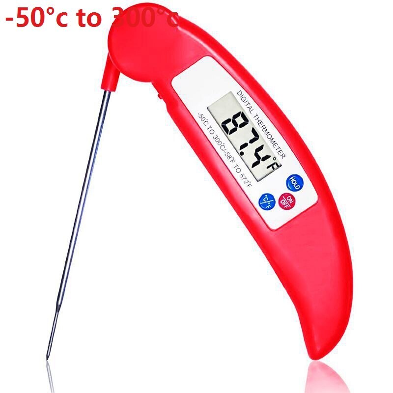 TM-T1601 LCD Infrared Thermometer Non-contact Digital Pyrometer Temperature Point 32~42.9℃: red  no battery