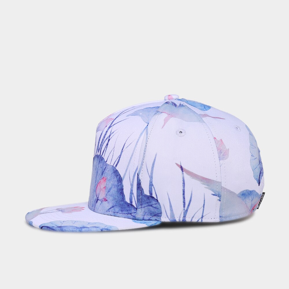 Merke nuzada liten fersk stil 3d utskrift kvinner hofte hopp caps eksklusiv vår sommer høst