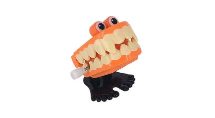 4pcs/lot Wind Up Toys Novelty Windup Teeth Windup Teeth Clockwork Teeth Toys Plastic Electric Clockwork Toys For Baby Toys