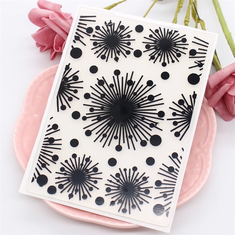 YPP CRAFT Dandelion Plastic Embossing Folders for ... – Grandado