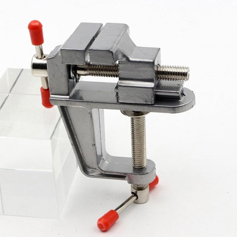 Multifunctional Jewelers Vice Cast Iron Bench Vise Vise Hand On Anvil Hobby Table With Large Clamp-On Tool Bench Mini Clamp R6Q9