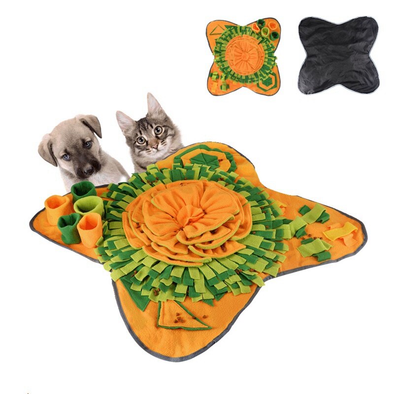 Creatieve Huisdier Voeden Training Mat Hond Neus Pad Snuffle Deken Nosework Mat, Stimuleert Natuurlijke Foerageren Vaardigheden Hond Voeden Pad