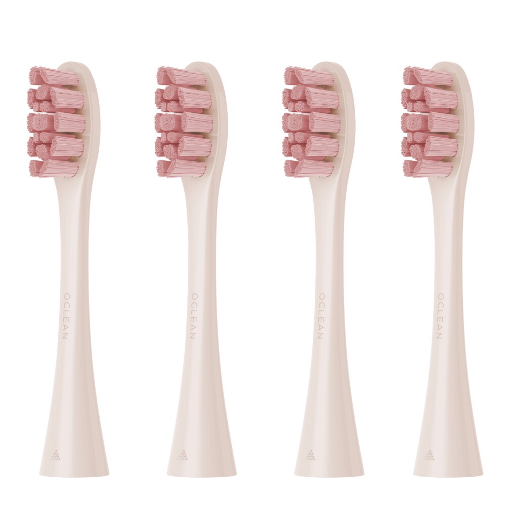 Oclean X Pro/ X / One/ ZI-cabezales de repuesto para cepillo de dientes eléctrico, Sónico, automático, Limpieza Profunda, 2 uds.: 4PCS Pink