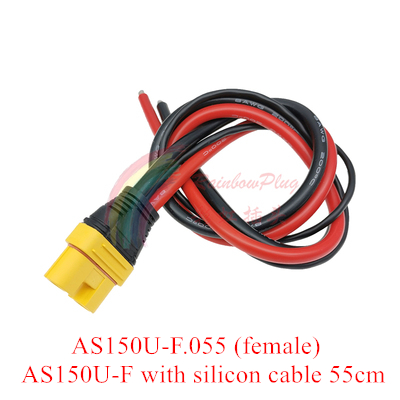 Amass AS150U Quick Charge 70A Copper Plated Male Female Plug Connector Resistance Adapter Cable For Suitable for Battery: MULTI