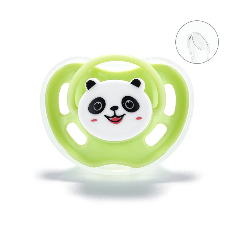 Nyfødt sut sød tegneserie panda kat styling sutter baby komfort værktøj forsyninger  e06f