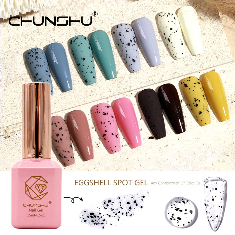 Ankomster vaktelegg semi-permanant uv gel neglelakk gjennomsiktig kolloid bløtlegging av nails art manikyr for toppstrøk 12ml gjør det selv: 15ml- egg-gelé
