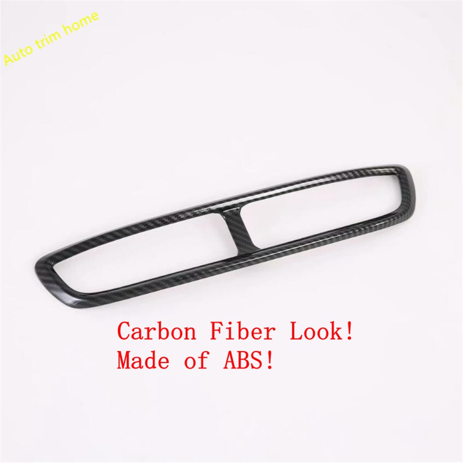 Central Air Conditioning AC Outlet Vent Cover Trim Fit For Hyundai Tucson Auto Accessories ABS Carbon Fiber