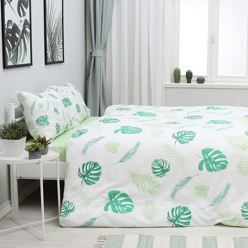 SIRMAK to Double Duvet Set - Leaves from Turkey Fast