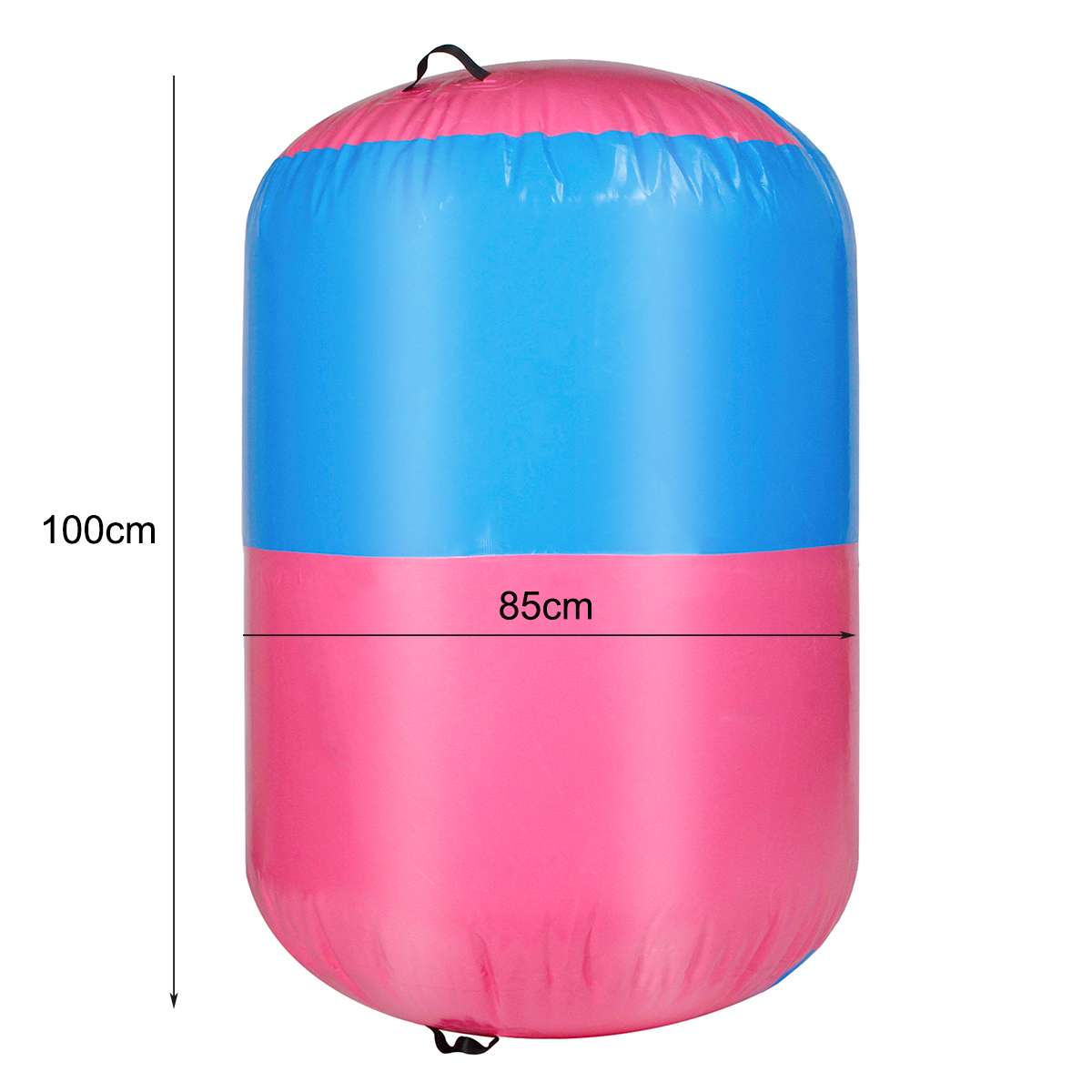 100x85cm Inflatable Airtrack Air Mat Home Roller Small Airtrack Gymnastics Mat Cylinder Gym Training Sport Fitness Air Barrel