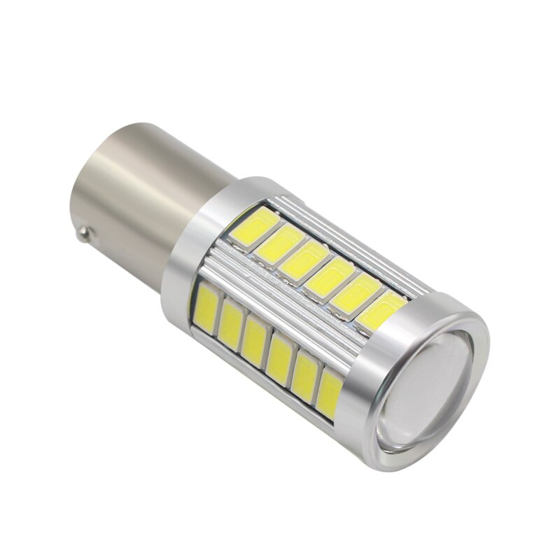 2 Stuks Auto Licht Signaal Lamp 1156 BA15S P21W Led Led Turn Remlicht Achterlicht 33SMD 5730 Led Auto achter Reverse Lamp R5w