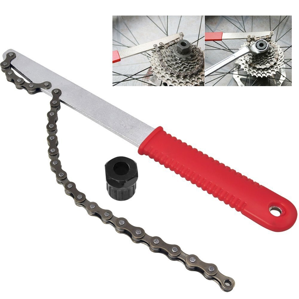 Fiets Vrijloop Demontage Wrench Kettingzweep Cassettetandwiel Remover Tool Chain Moersleutel Fiets Accessoires