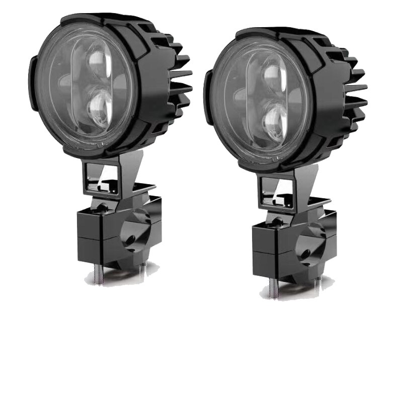 Motorcycle Spotlight Fog Lamp Led Auxiliary Driving Light For BMW R1200GS F850GS F750GS F 850GS 750GS 1250GS GS LC Adventure: white light