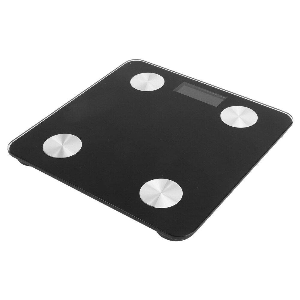 Body Fat Scale Smart Digital Bathroom Wireless Weight Scale Body Composition Analyzer without Battery (Black)