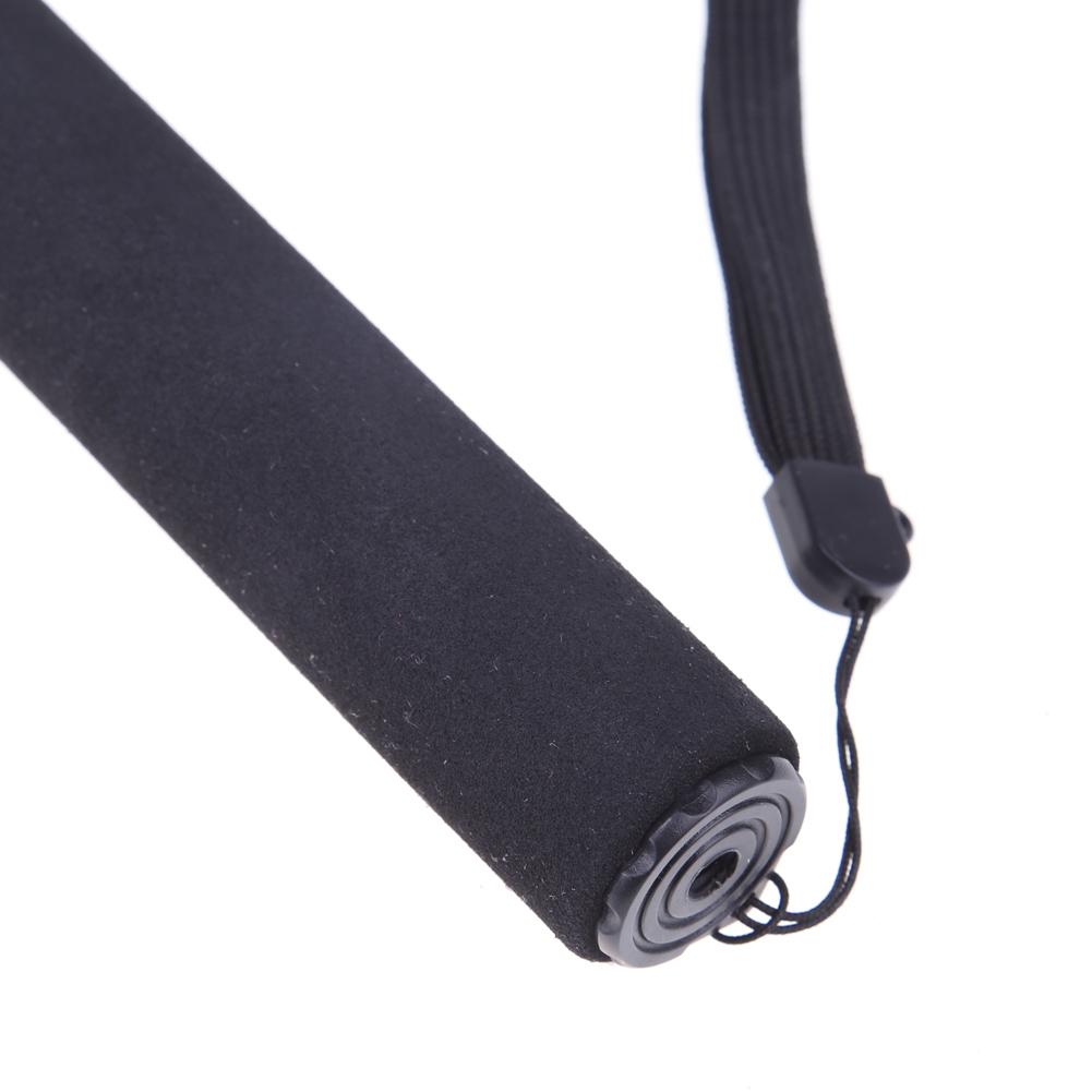 Palo telescópico extensible de mano y trípode, palo de selfi para GoPro, otras cámaras que soporta el tornillo de 1/4 pulgadas, Ultra ligero