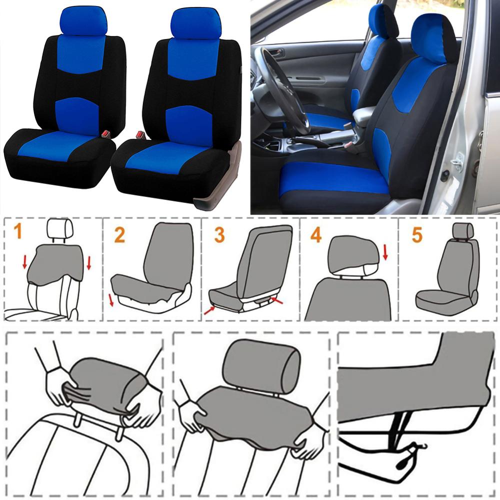 9 Stuks Automobiles Stoelhoezen Volledige Auto Bekleding Universele Fit Interieur Accessoires Doek Art Car Seat Protector Auto-styling