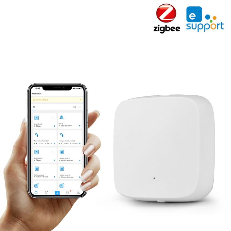 EWelink Smart Home Zigbee Temperature And Humidity Detector EWelink Temperature And Humidity Sensor Smart Home Google Home