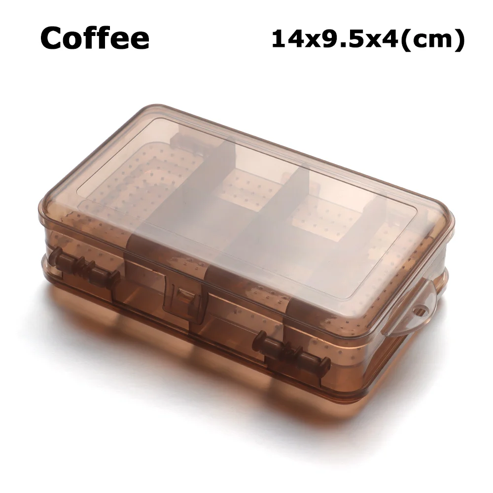 Plastic Transparante Opbergdoos Babyvoeding Holding Case Sieraden Kralen Container Box Vissen Tools Thuis Dagelijks Accessoires