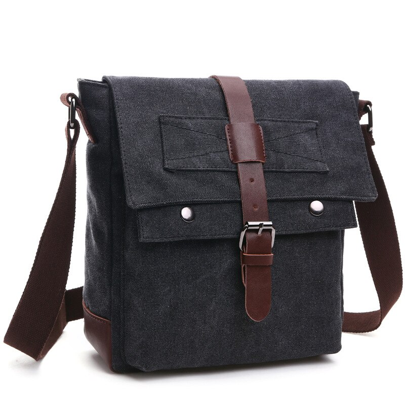 Leisure Canvas mannen Aktetas Tassen Gegarandeerd Man Schoudertas Mode Business Functionele Messenger Bag