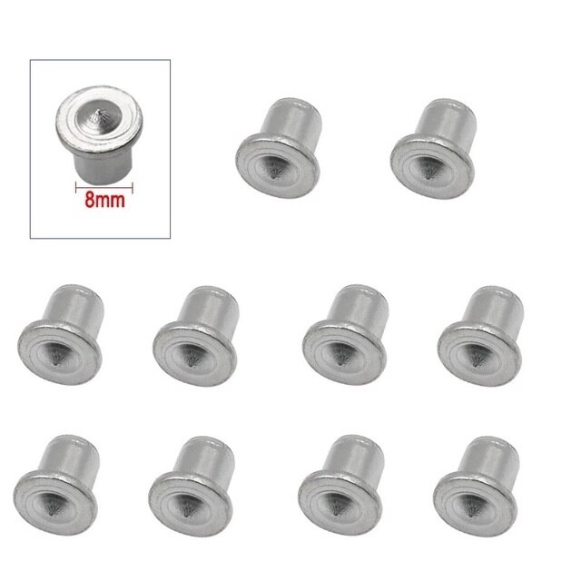 10 st pluggborr mittpunkter stift trä 6mm 8mm 10mm 12mm plugg tapp mittsats plugg mittpunkt träbearbetningsborrkrona: 8mm