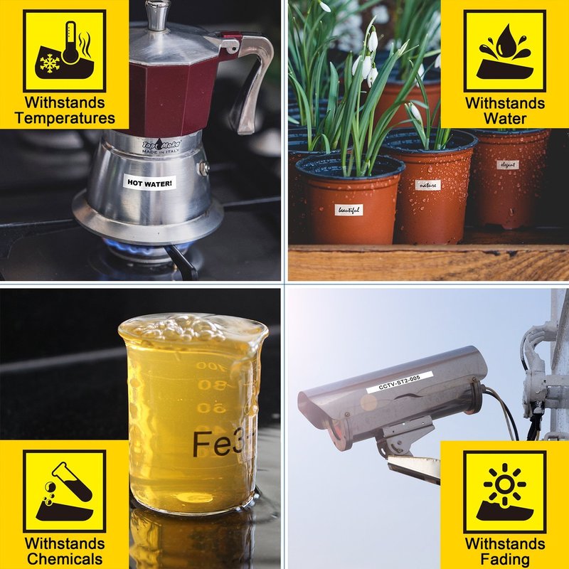 6mm svart på vitt tze 211 kompatibla brother p-touch skrivare tze -211 tz211 tz-211 tz tze 211 etikettband för ptouch 6mm