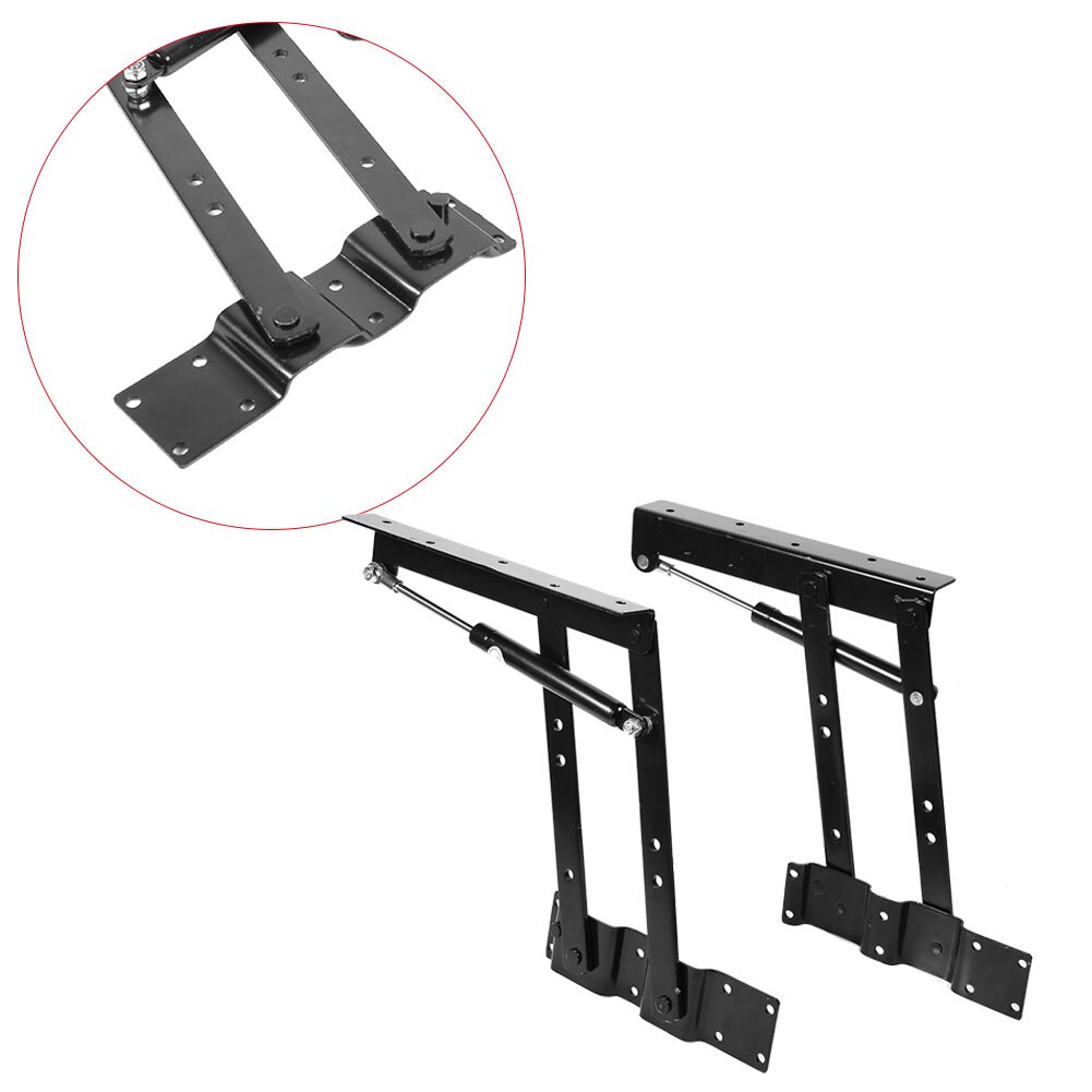 2x Practical Lift Up Coffee Table Mechanism Hardware Top Lifting Frame Furniture Hydraulic Hinge Furniture Hardware