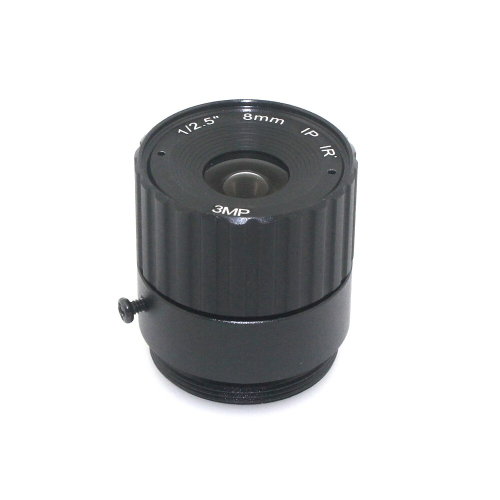 3 megapixels 8mm CS lens IR Vaste CS Lens 1/3 "CS F1.6 lens voor CCTV Security Camera