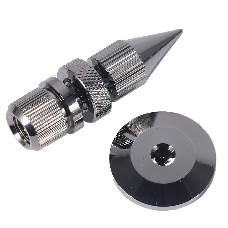 8 Sets Copper Speaker Spikes - M8 Thread Audio Isolation Feet Base Pads