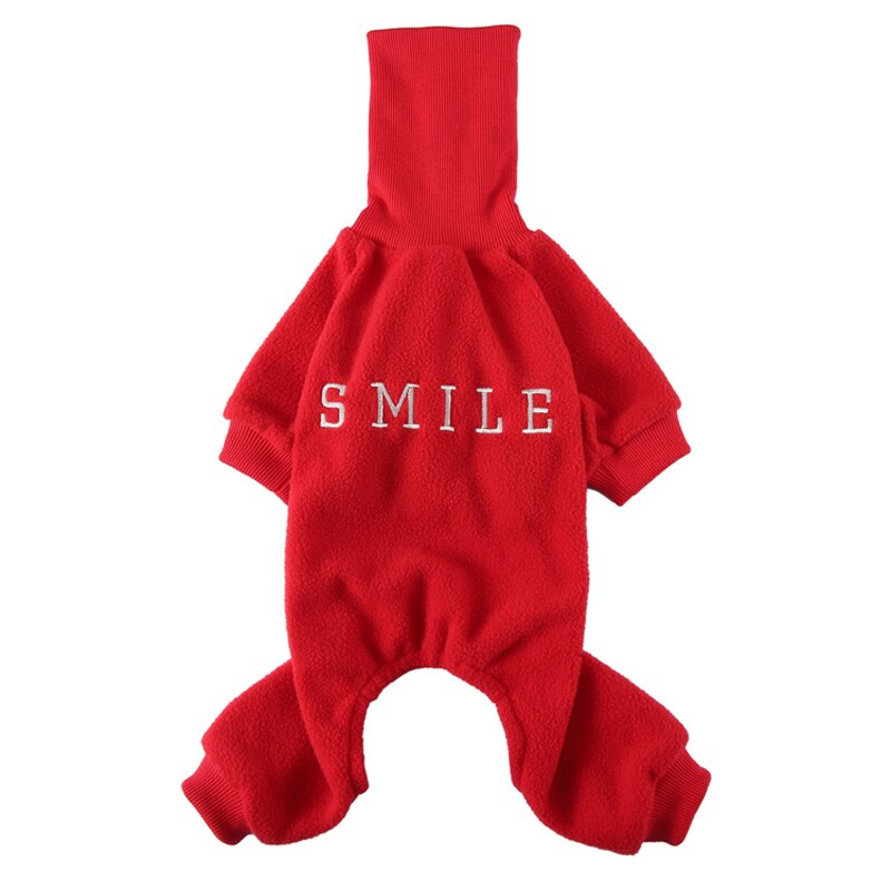 Zachte Fleece Hond Jumpsuit Winter Kleding Warme Pyjama Voor Kleine Puppy Jas Pet Outfit Hond Coltrui Kleding Yorkie Shih tzu: A / L