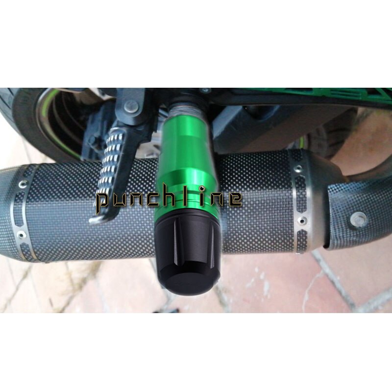 Para KAWASAKI NINJA 250 NINJA 300 NINJA 400 VERSYS 650 VERSYS 1000 ER-6N ER-6F almohadillas de tope de Accidentes de Protector