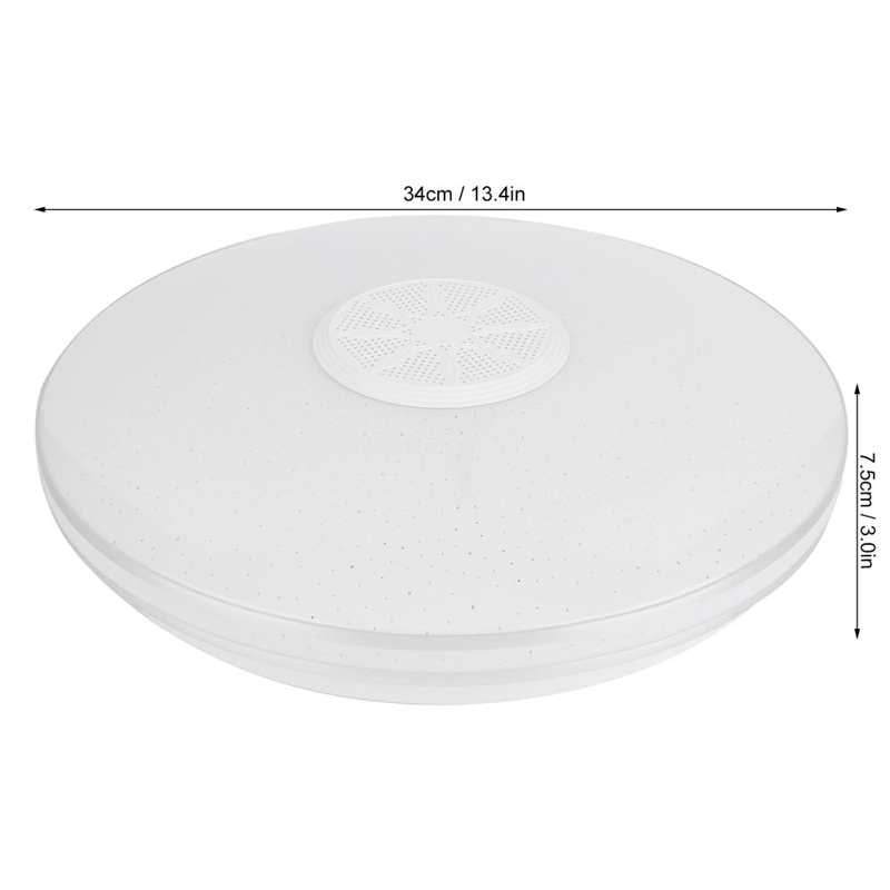 Intelligente Plafondlamp Ondersteuning Voor Bluetooth Muziek Afspelen Plafondlamp Plafondlamp Armatuur Led Voor Studie Eetkamer