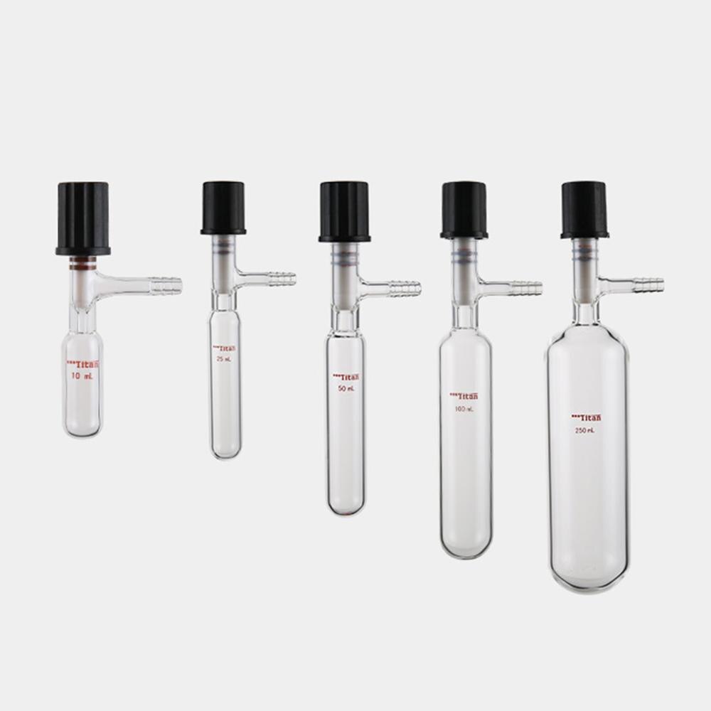Botella de vidrio para laboratorio químico, botella de almacenamiento con solvente, equipo Experimental para muestra de líquido