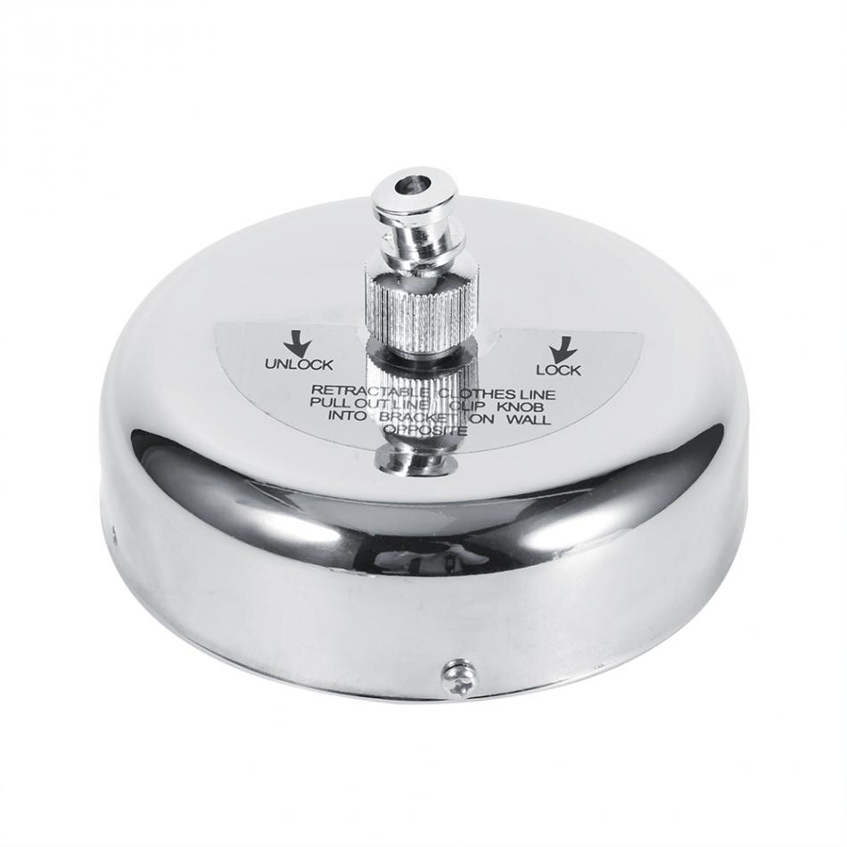 Portable Stainless Steel Retractable Clothesline Indoor Laundry Hanger Clothes Dryer Organizer Balcony Clothes Drying Rope