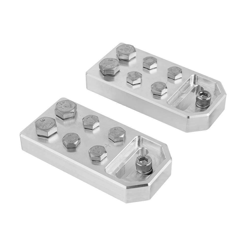 Terminales con batería automática para coche, compatible con XS Power M6, baterías estándar D5100, D3400, D2700, XP2000, PS240A, V3400, S3400, XP1000: 6 holes