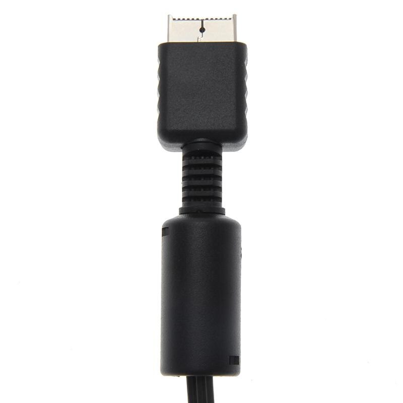 Cable de vídeo para SONY PS2, PS3, PlayStation 2 3, 6 pies, 1,8 M, AV TV, RCA, conectores de salida de vídeo