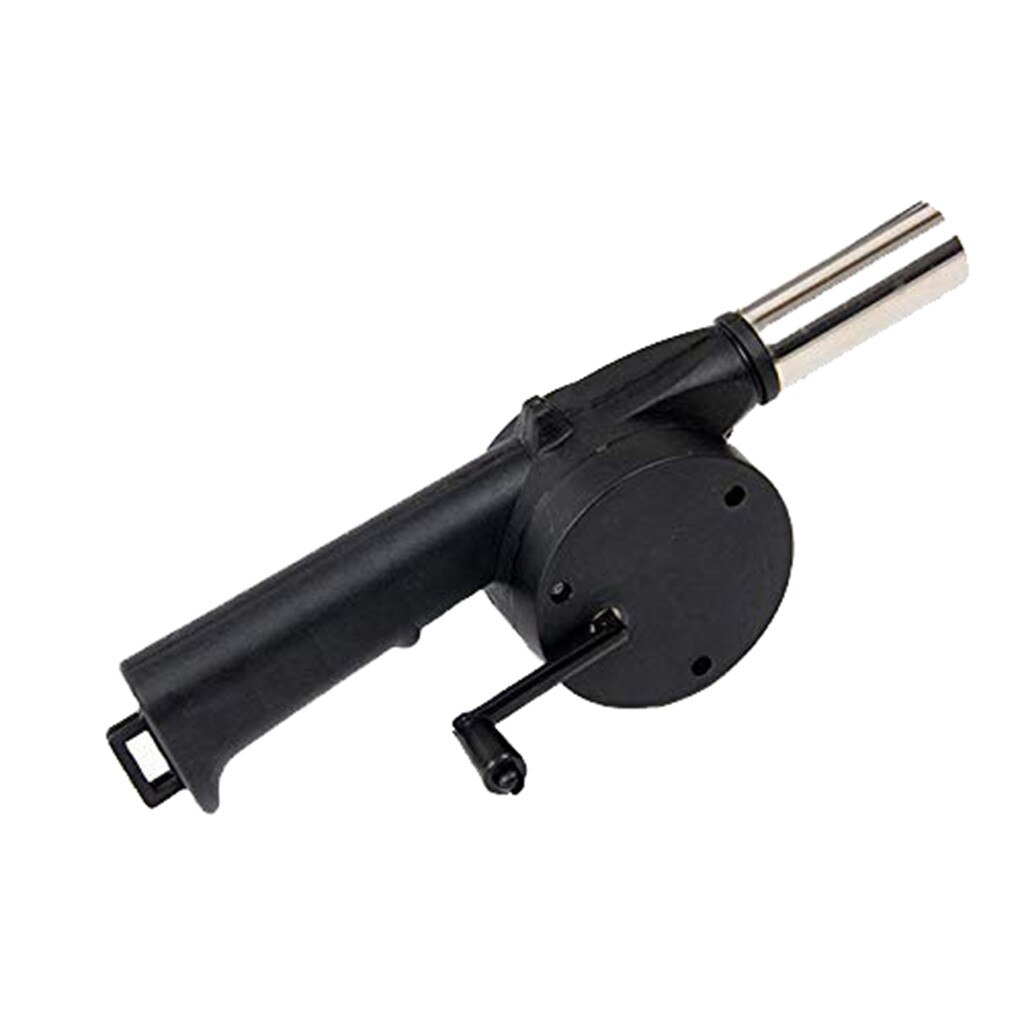 Portable Turbine ventilateur Bbq manivelle ventilateur Air souffleur outils électriques pique-nique Barbecue feu équipement Grade ménage soufflant # jink