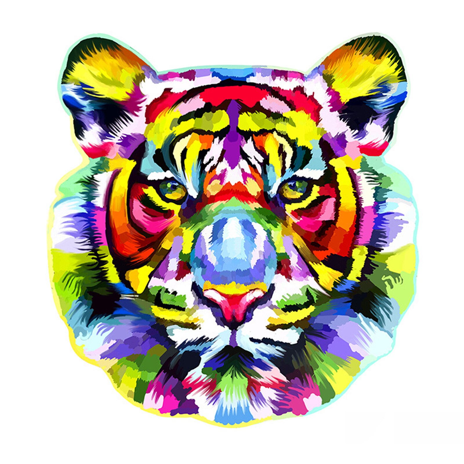 Houten Puzzel Dieren Vos Kat Leeuw Wolf Puzzel Speelgoed Elk Stuk Is Cartoon Dier Houten Puzzel Voor Volwassenen Kids speelgoed: 11