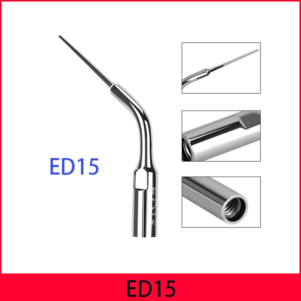 Azdent 1Pc Tandheelkundige Ultrasone Scaler Tip Scaling Periodontics Endodontie Fit Voor Satelec Dte Nsk Ultrasone Scaler Handstuk: Lichtbruin