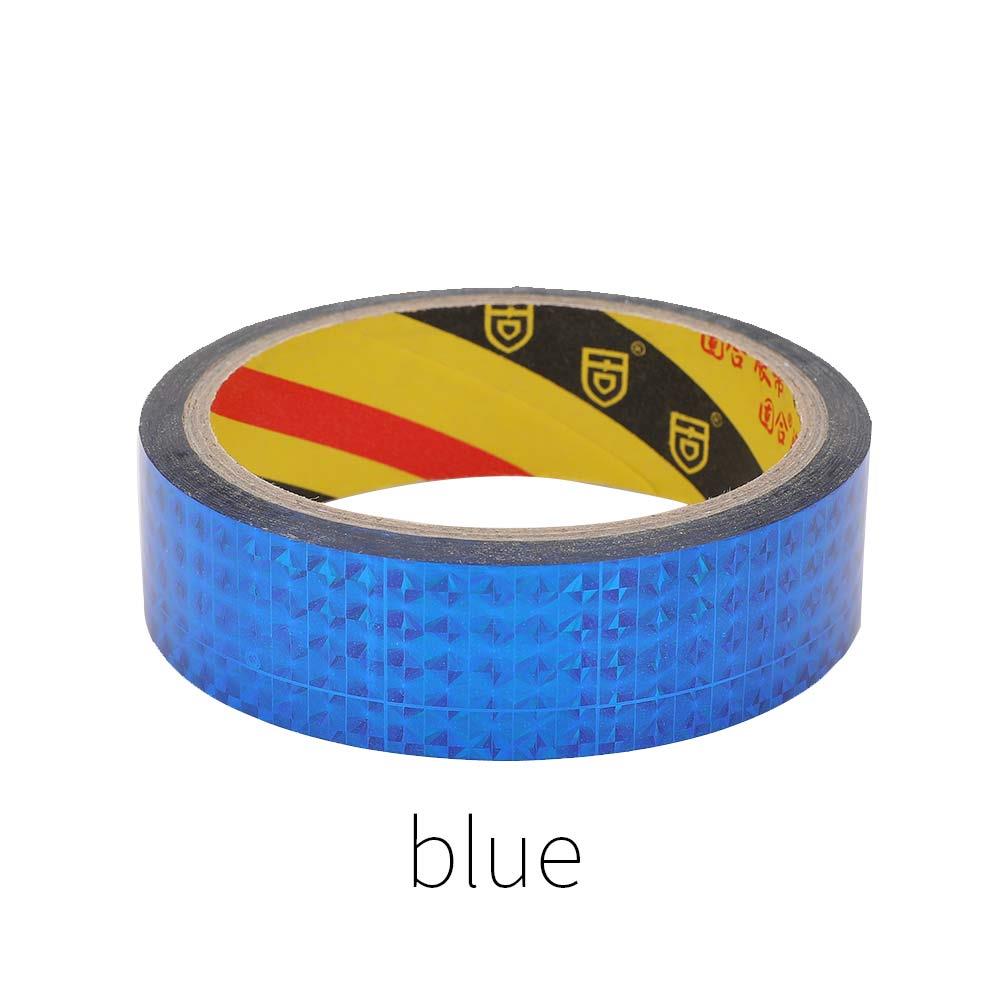 30M 25Mm Veiligheid Markering Tape Multifunctionele Decoratieve Tape Decoratie Waarschuwing Tape Geel Tapes Briefpapier Sticky Papier: Blue